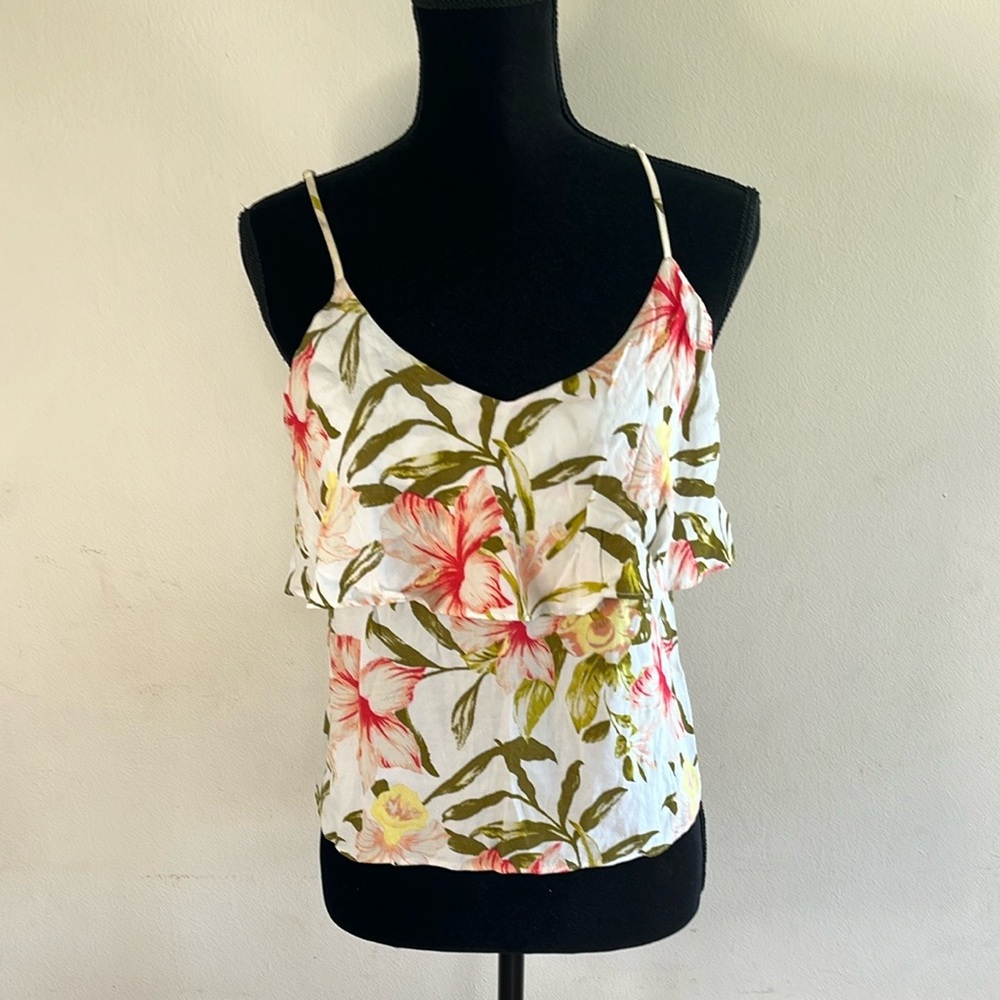 Forever 21 Tropical Floral Camisole